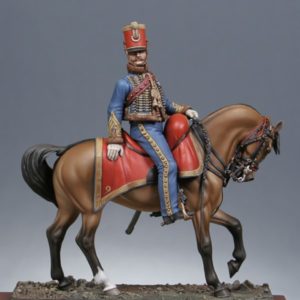 Capitaine du 9ème rgt. de hussards 1814