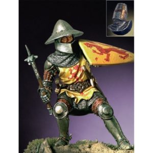 German Knight with warhammer. 1350-70