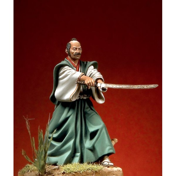 Samurai with Daisho sword, Azuchi-Momoyama period