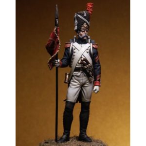 Grenadiers of the guard, Sergeant Second Eagle Bearer, 1810.