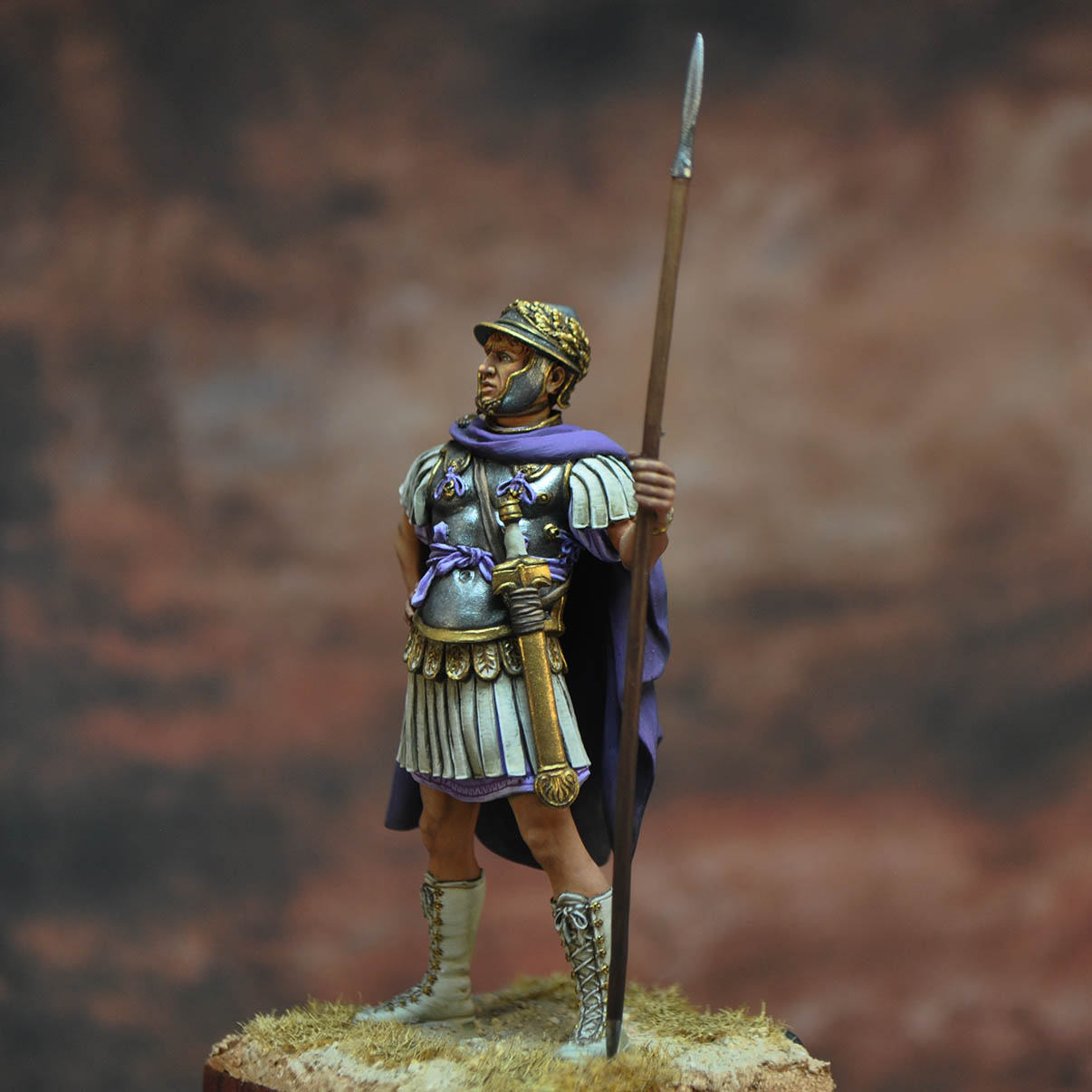 figure Tin soldier Legionary 60 mm Rome 