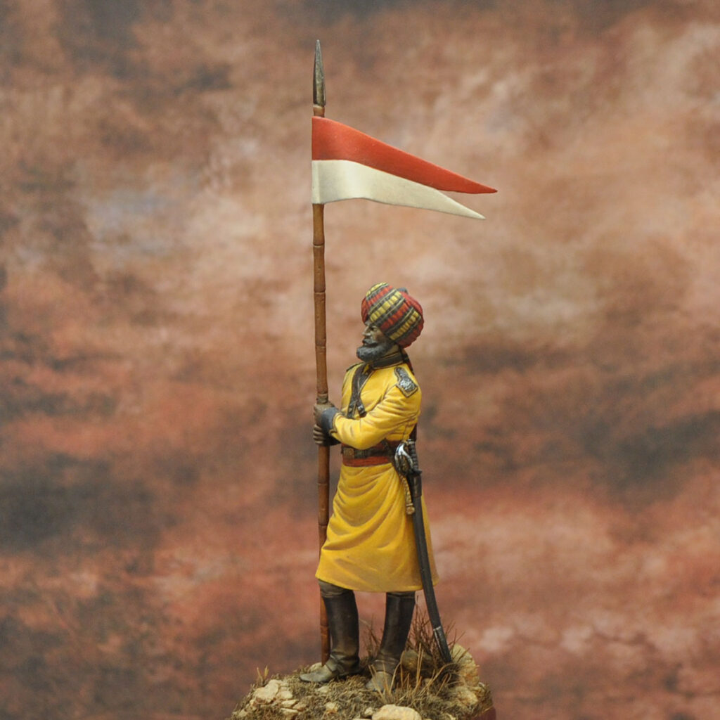 1st Bengal Cavalry Lancer. Skinner's horse, Duffadar 1896 Art Girona