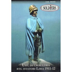 Uff. di cavalleria btg aviatori Libia 1911-12