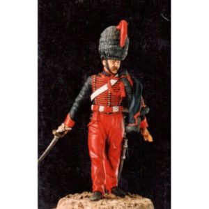 Kingdom of Naples 1856. Staff Guide in full dress