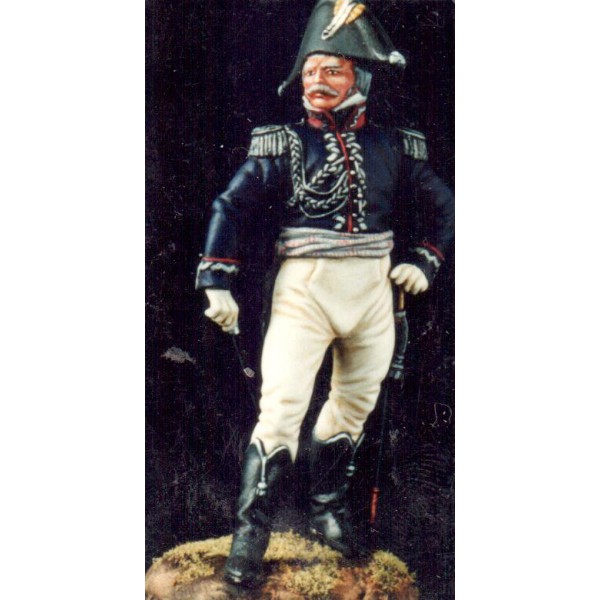 Somov/Hussard Français 1809 / 90mm no 54mm Le Cimier