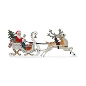 St. Nicholas in the sleigh