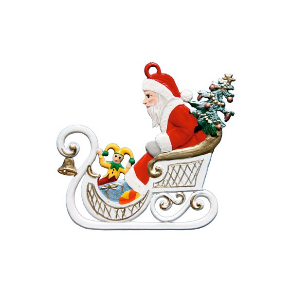 St. Nicholas in the sleigh