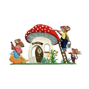 Mouse mushroom house