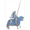 Renaissance knight in Tournament from Emperor Maximilan Time