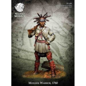 Mohawk warrior, 1760