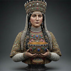 Theodora, wife of emperor Justinian I and Eastern Roman Empress from 527 until her death