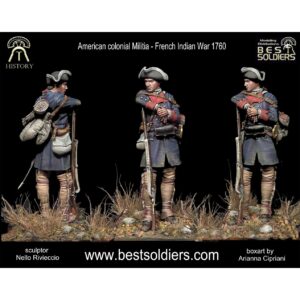 American colonial Militia French Indian War 1760